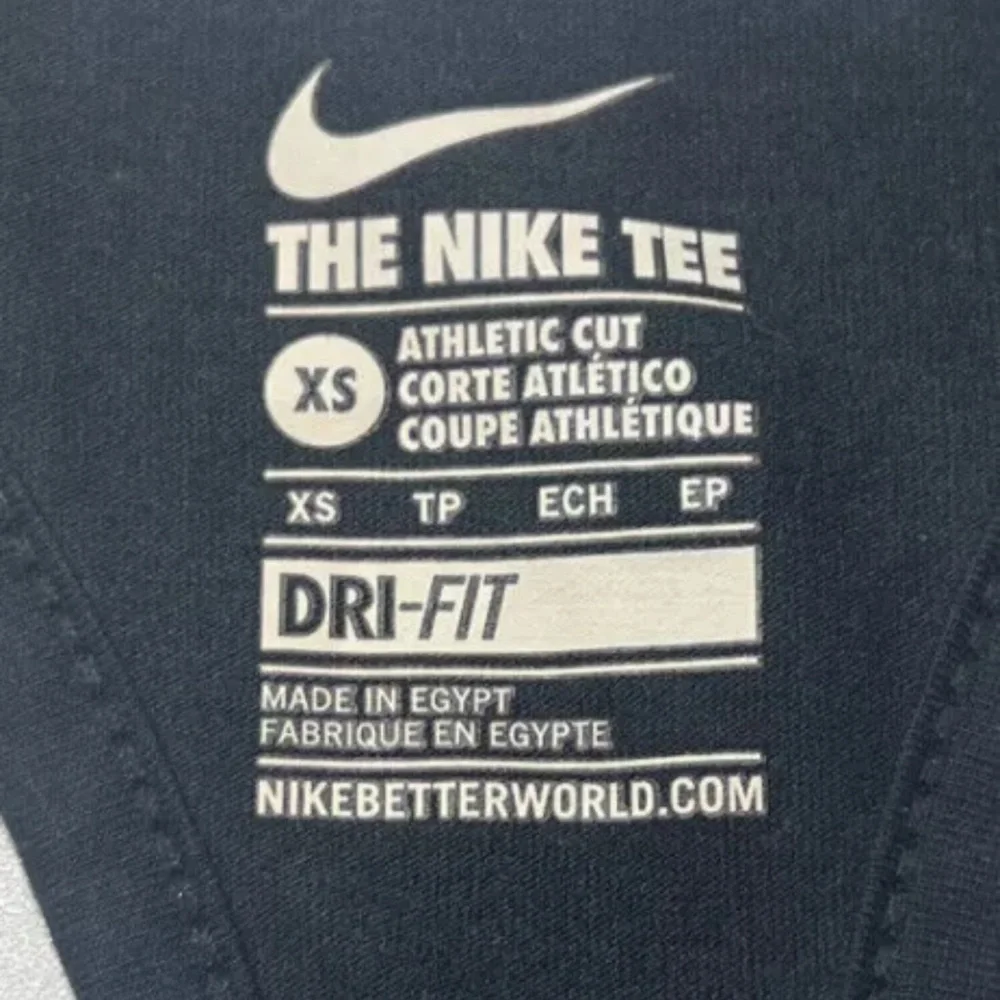 Nike Dri fit Athletic Gym tank Women’s Size XS Shirt Black Running Tee Workout